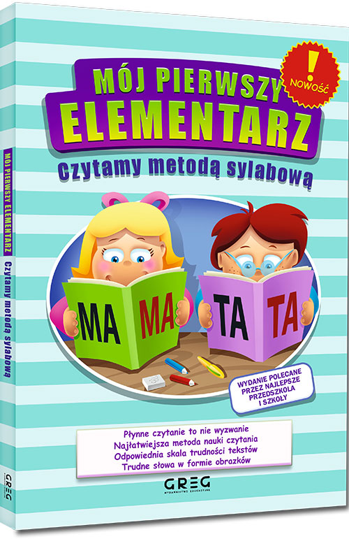 M�j pierwszy elementarz - czytamy metod� sylabow�