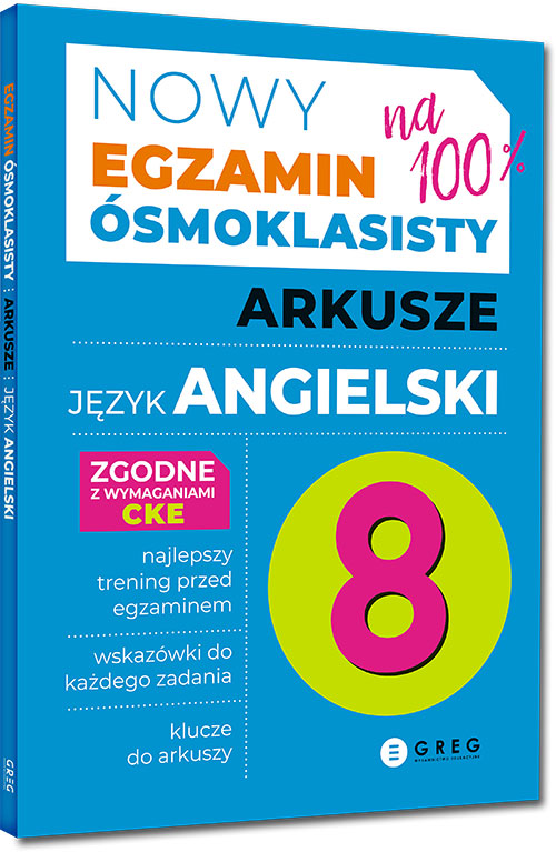 Nowy Egzamin �smoklasisty - arkusze - j�zyk angielski - 2026