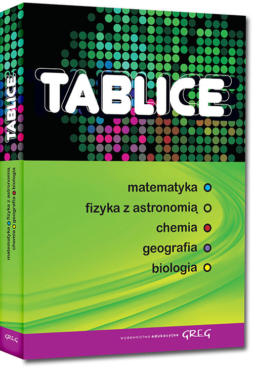 Tablice: matematyka, fizyka z astronomi�, chemia, geografia, biologia (twarda oprawa)